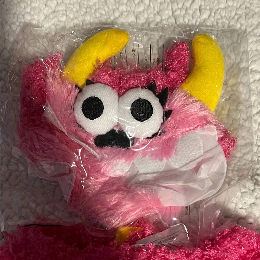 Pink Monster Costume Onesie